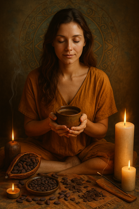 Ontdek het Cacao Ritueel: Stem je Hart af op de Spirituele Kracht van Cacao