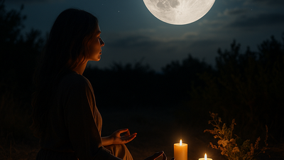 Ontdek de Magie van de Volle Maan: 5 Rituelen om Haar Kracht te Ervaren