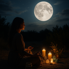 Ontdek de Magie van de Volle Maan: 5 Rituelen om Haar Kracht te Ervaren