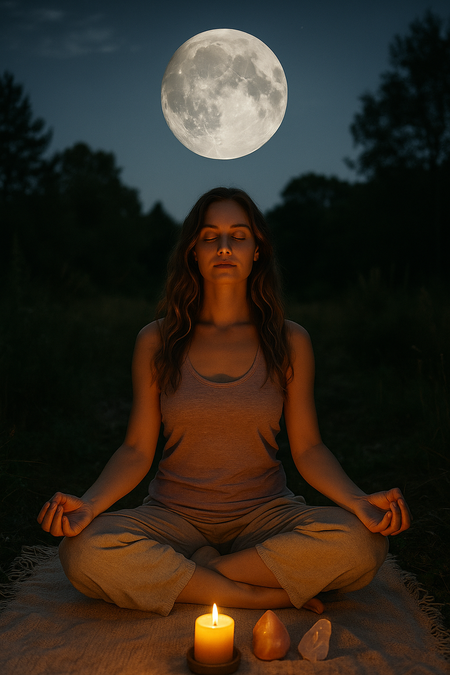 Volle Maan Meditatie: Ontdek de Kracht van de Maan