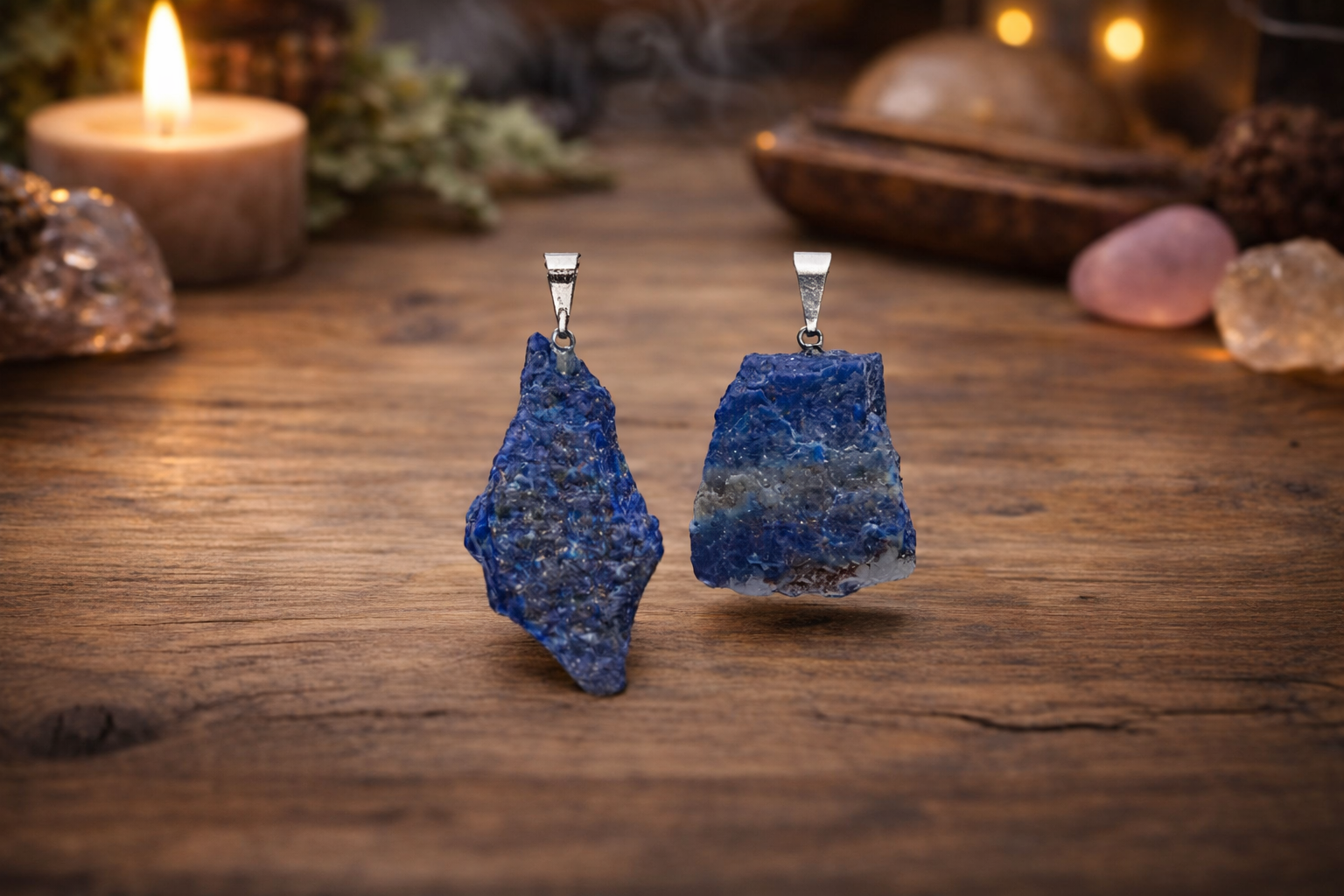 Ruwe Edelsteen Hangers