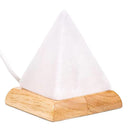 Himalaya Zoutlamp Piramide USB Wit ca. 400 gram 9 cm