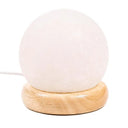 Himalaya Zoutlamp USB Wit Bol ca. 450 gram 9 cm