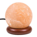 Himalaya Zoutlamp USB Oranje Bol ca. 450 gram 9 cm
