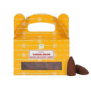 Backflow Wierookkegels Sandelhout Uit India 6x75 Gram