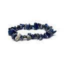 Armband Elastisch Lapis Lazuli Chips Edelsteen 0.7 cm