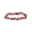 Armband Elastisch Met Aardbeienkwarts Chips 0,7 cm