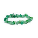 Elastische Armband Met Groene Aventurijn Edelsteen Chips 0.7 cm