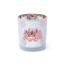 Sfeerlicht Lotus Matglas Metallic 7,3x8 cm