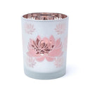 Sfeerlicht Lotus Matglas Metallic 10x12,5 cm