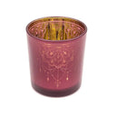 Sfeerlicht Mandala Metallic Geschikt Voor Votief Kaarsjes En Theelichtjes 7,3x8 cm