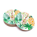 Onderzetters Set Van 6 Met Boeddha Print MDF
