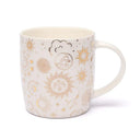 Theemok Met Zeef Astrologie Bone China Porselein ±400 Ml