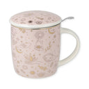 Theemok Bone China Porselein Mystieke Symbolen Goud 400 Ml