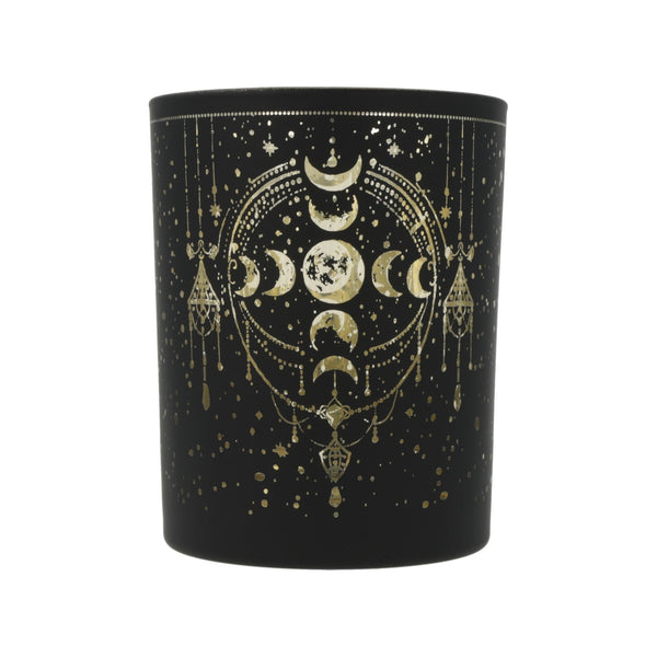 Sfeerlicht Matglas Metallic Mystical Moon Phases 10x12 5 cm