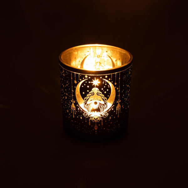 Sfeerlicht Matglas Metallic Mystical Goddess 7.3x8 cm