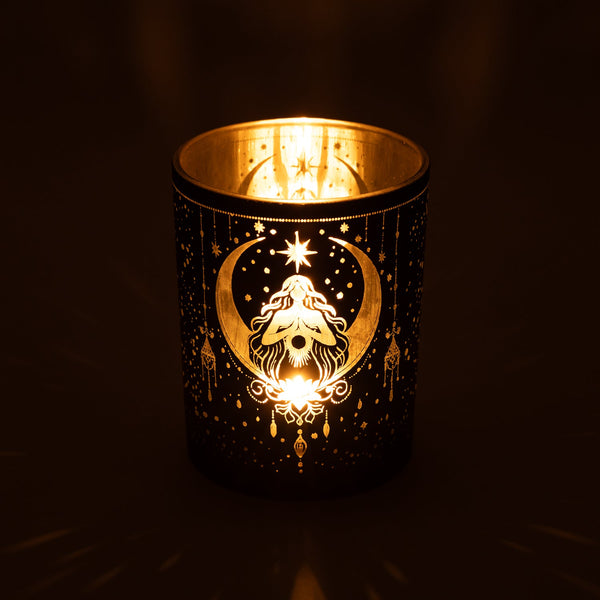 Sfeerlicht Matglas Metallic Mystical Goddess 10x12,5 cm