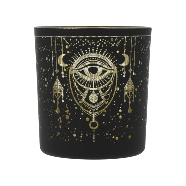 Sfeerlicht Matglas Metallic Mystical Eye Of Providence 7,3x8 cm
