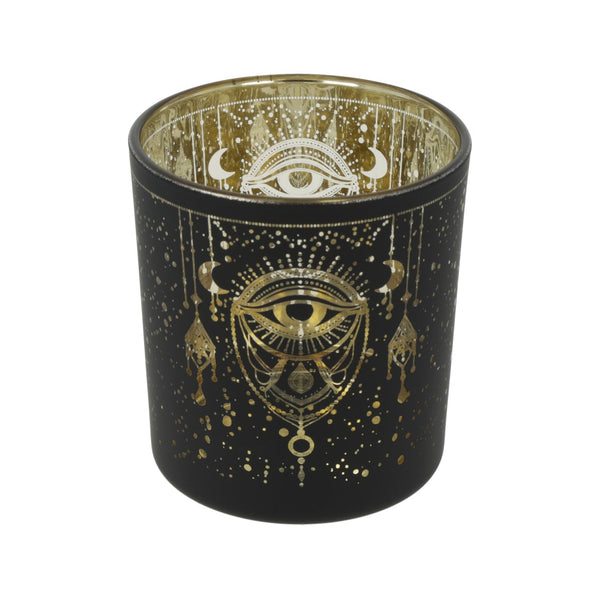 Sfeerlicht Matglas Metallic Mystical Eye Of Providence 7,3x8 cm