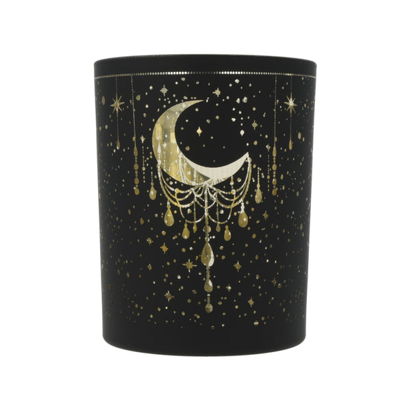 Sfeerlicht Matglas Metallic Mystical Crescent 10x12 5 cm