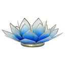 Sfeerlicht Lotus Blauw-Wit