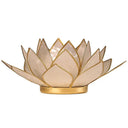 Sfeerlicht Lotus Parelmoer Goudrand