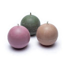 Koolzaadwas Bolkaarsen Set 6x6x6 cm