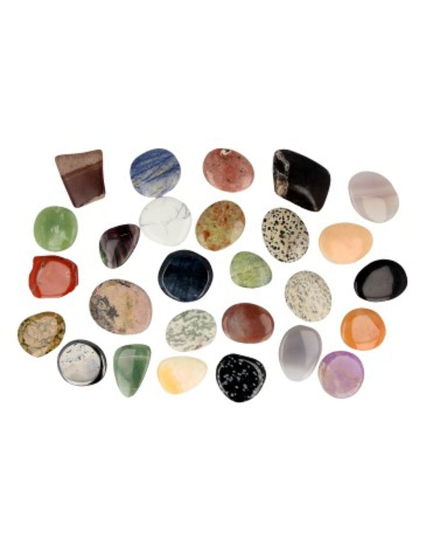 Zakstenen starterset, 20 stuks assorti