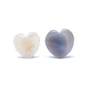 Edelsteen Hart Agaat Met Kristallisatie 4 - 6 cm