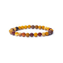 Armband Elastisch Mookaïet AA Kwaliteit 0.6 cm