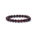 Armband Rode Tijgeroog AA Kwaliteit Elastisch 0,8 cm