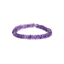 Armband Amethist Facetgeslepen AA Kwaliteit Elastisch 0,6 cm