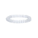 Armband Bergkristal Facetgeslepen AA Kwaliteit Elastisch 0.8 cm