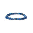Armband Lapis Lazuli Facetgeslepen AA Kwaliteit Elastisch 0.6 cm