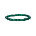 Armband Elastisch Aventurijn Facetgeslepen Groen 0.6 cm