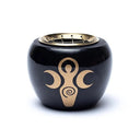Wierookbrander Godinnensymbool Zwart En Goud 9x7cm