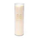 Kaars Stearine Seed of Life Wit Ongeparfumeerd 21x6.5 cm