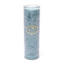 Kaars Stearine Alziend Oog Aquamarijn Ongeparfumeerd 21x6.5 cm