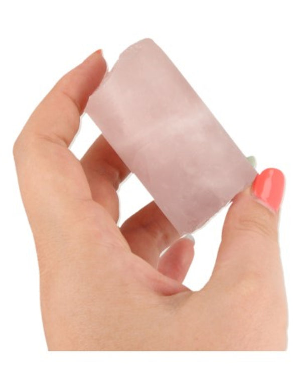 Roze kwarts boorkern groot