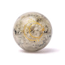 Orgoniet Bol Maansteen Met Maansymbool ±5,5cm