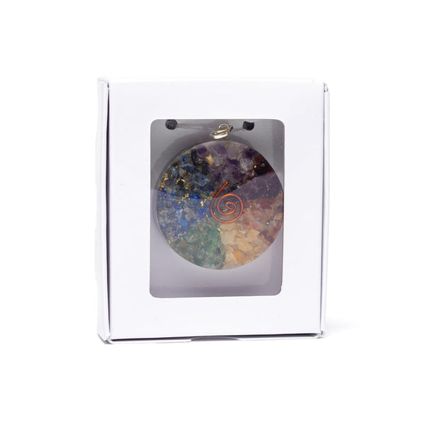 Orgoniet Hanger Chakra Rond ~4 cm