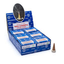 Nag Champa Wierook Kegel Met Champabloem En Sandelhout 12 Doosjes