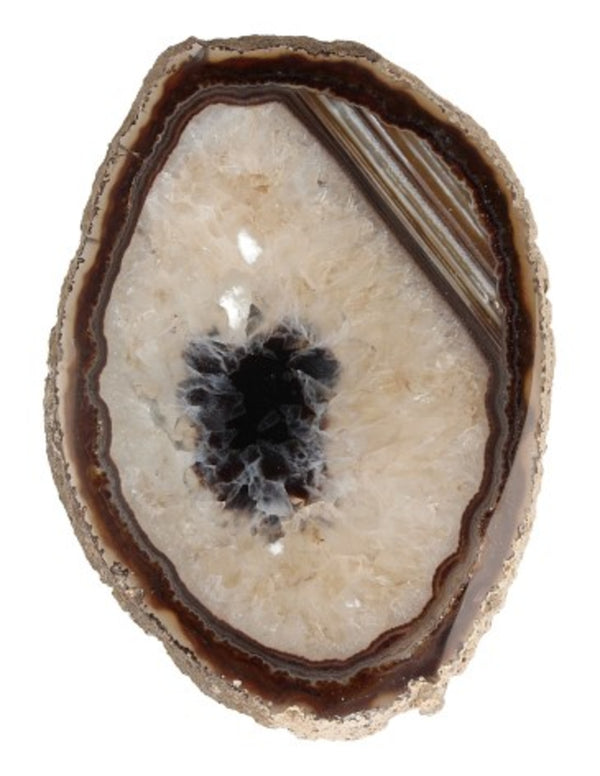 Agaatschijf natuur klein 6-10 cm