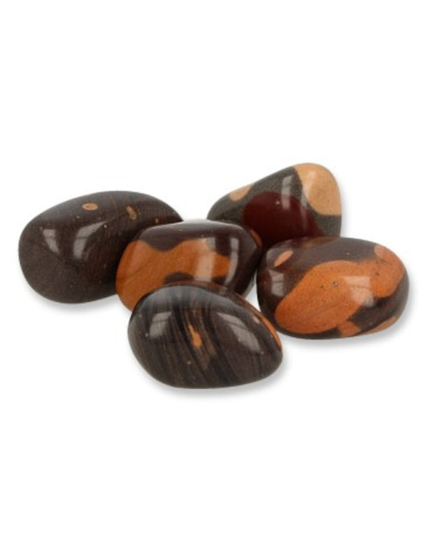 Jaspis gila 50 gr. trommelstenen (mt3)