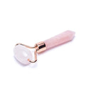 Massage Roller Rozenkwarts Acupressuur Tweezijdig 8cm