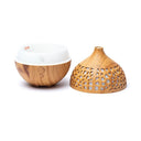 Aroma Diffuser Deco Ronde Met LED-Licht USB 180ml 14.5x12.4x12.4 cm