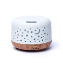 Aroma Diffuser Nebula Rond Wit Houtmotief 300ml