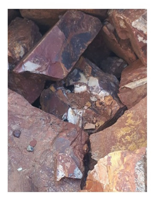 Jaspis ruw XXL, p/kg