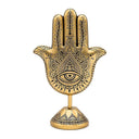 Hand Van Fatima Ornament Polyresin Goudkleurig 14.3x7.7x23.2 cm