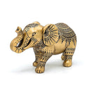Ornament Olifant Goudkleurig 22x9.8x12.7 cm